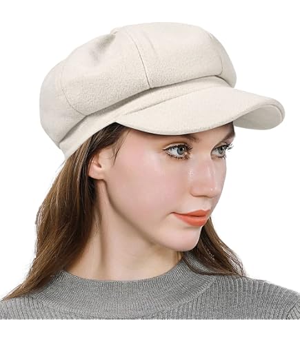 FADVES Damen Strohhut – Newsboy/Gatsby-Stil Mit Schleife, Aus Taiwan-Rattan, Für Strand, Reisen & Outdoor
