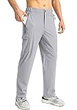 Pudolla Men's Hiking Cargo Pants Lightweight