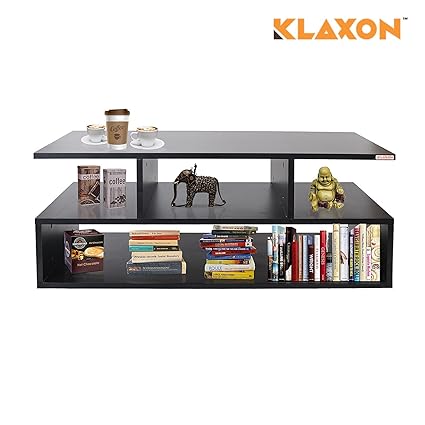 Klaxon Keelan Coffee Table (Matte Finish, Black)