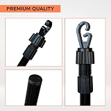 BPIL 6x Heavy Duty Telescopic Clothes Line Props 1.3-2.6m Garden Indoor Outdoor view 7