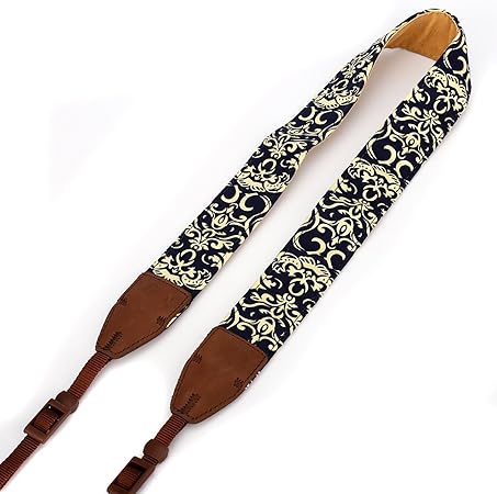 Amazon Lynca コットン制 イラスト風 ストラップ デジタル 一眼レフ 用 カメラ ストラップ ショルダー キヤノン Canon ニコン Nikon ソニー Sony パナソニック Panasonic などのカメラに適応 Camera Strap カメラ 双眼鏡用ストラップ ホルダー 通販