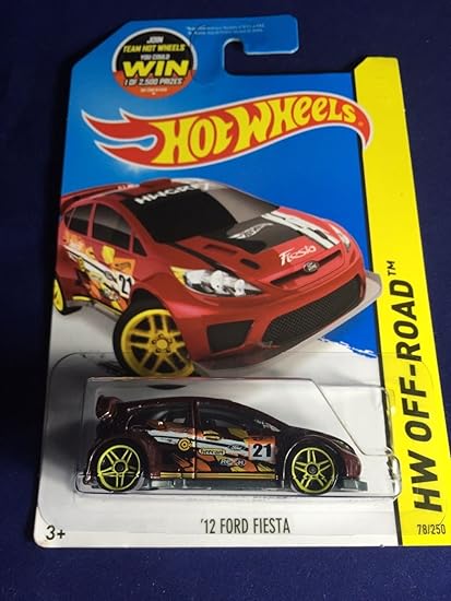ford fiesta st hot wheels