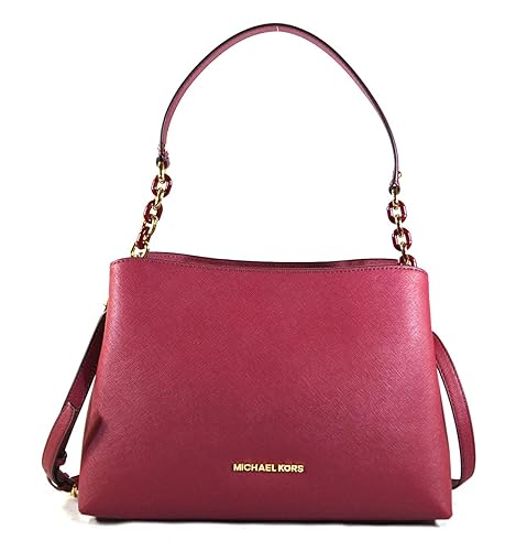 sofia large saffiano leather satchel