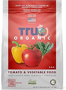 TRUE Organic - Tomato & Vegetable Plant Food 4lbs - CDFA, OMRI, for Organic Gardening…