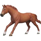 Schleich Horse Club - English Thoroughbred Stallion Figurine - Kids 5+ | 14915
