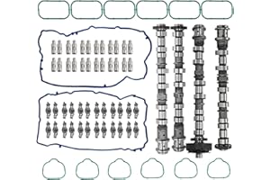 DanVard 3.6L Engine Camshafts Rockers Arm Lifters Kit Compatible with Dodge Durango/Charger/Avenger, for Jeep Grand Cherokee/Wrangler, for Chrysler 200 300 Replace #5184377AG 5184378AG 5184379AG
