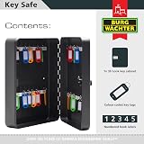 Burg-Wächter KC36C Wall Mount Key Cabinet 36 Hooks with Coloured Tags view 5