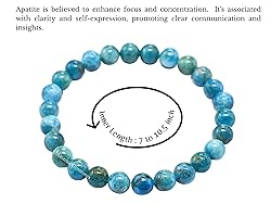 Apatite Bracelet for Women Men's Gifts - Protection