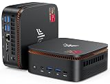 KAMRUI Pinova P1 Mini PC, W-11 Pro AMD Ryzen 4300U(Beat 10110U/N150/N95 up to 3.7GHz), 16GB RAM 512GB SSD Mini Desktop Computer Support 4K HDMI+DP+Type-C/WiFi/BT for Business Home Office Mini pc