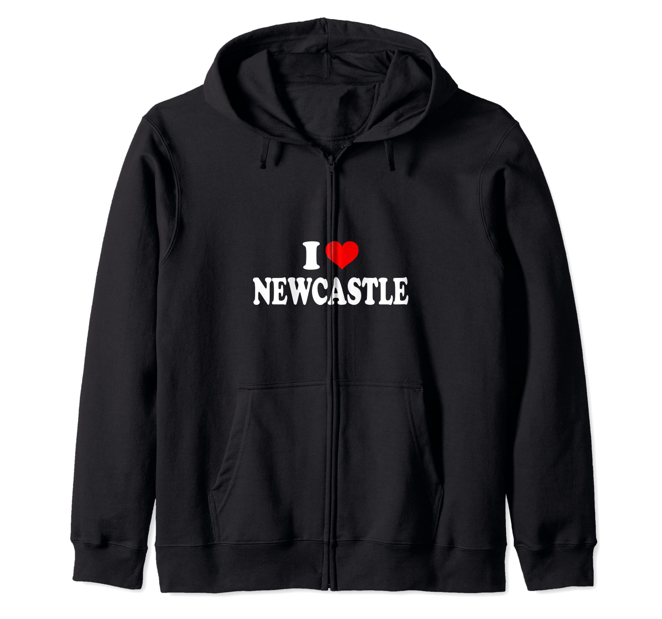 Newcastle - I love Newcastle Zip Hoodie