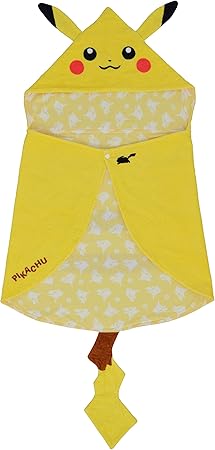 Amazon ポケモンセンターオリジナル ひんやり フード しっぽ付きタオル ピカチュウ おもちゃ雑貨 おもちゃ