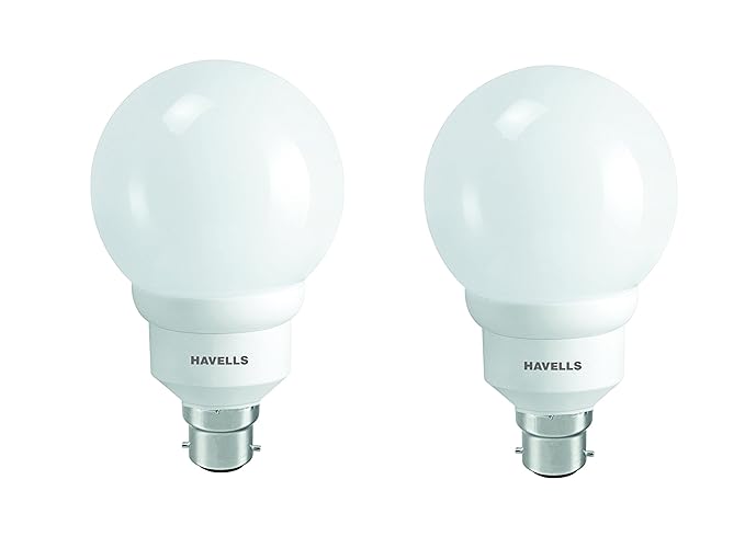 Havells Globe PHHGW22015 15-Watt CFL Light (Warm White and Pack of 2)