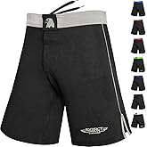 Exxact Sports MMA Shorts, IBJJF Ranked No Gi BJJ Jiu Jitsu Shorts for Men, Boxing, Cross Training & Grappling Shorts