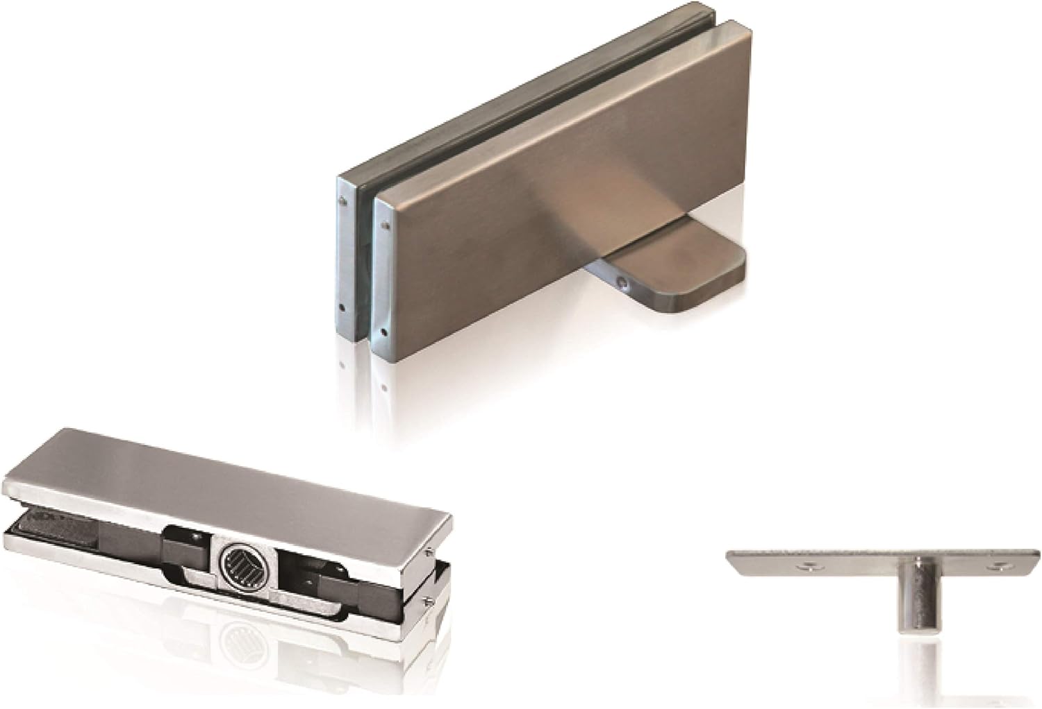 NHN Hydraulic Self Closing Pivot Door Closer (Hold Open) for Glass Door