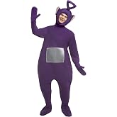 Disfraz de Teletubbie azul Tinky Winky deluxe para adulto