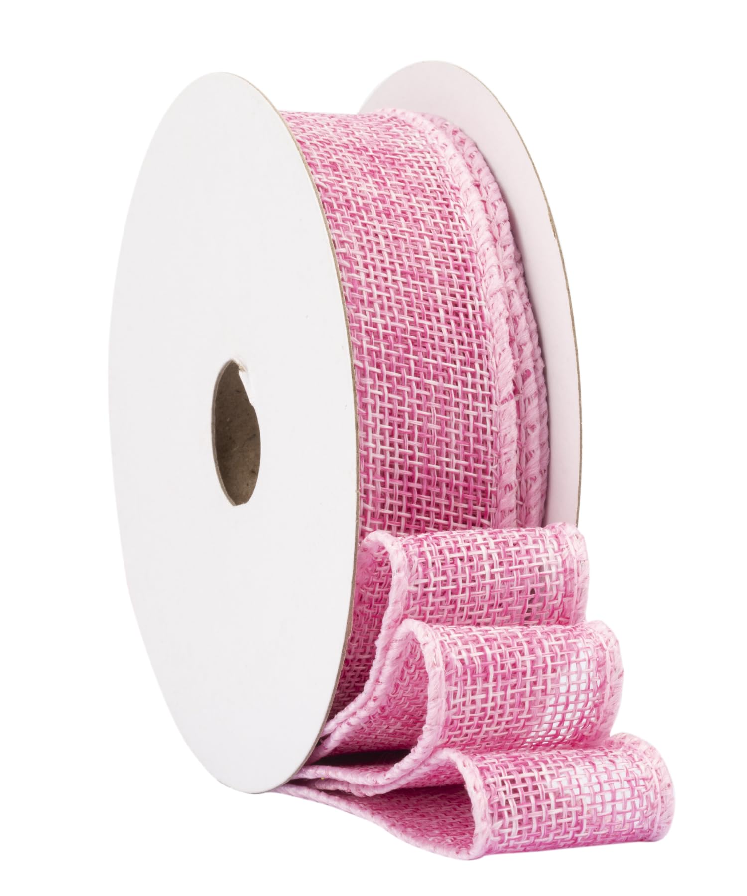 Fondersy 9-Meter Coreopsis Burlap Ribbon Wired Burlap Ribbon - 25mm Width for Gift Wrapping, Floral Arrangements, Wreath Making, and Christmas Decor