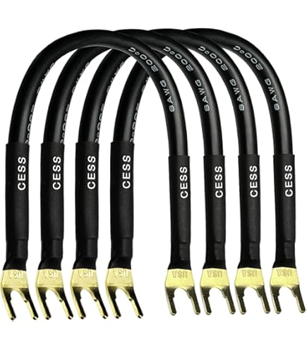 Amazon.com: Audioquest Saturn BiWire Jumpers Copper+ (PSC+)