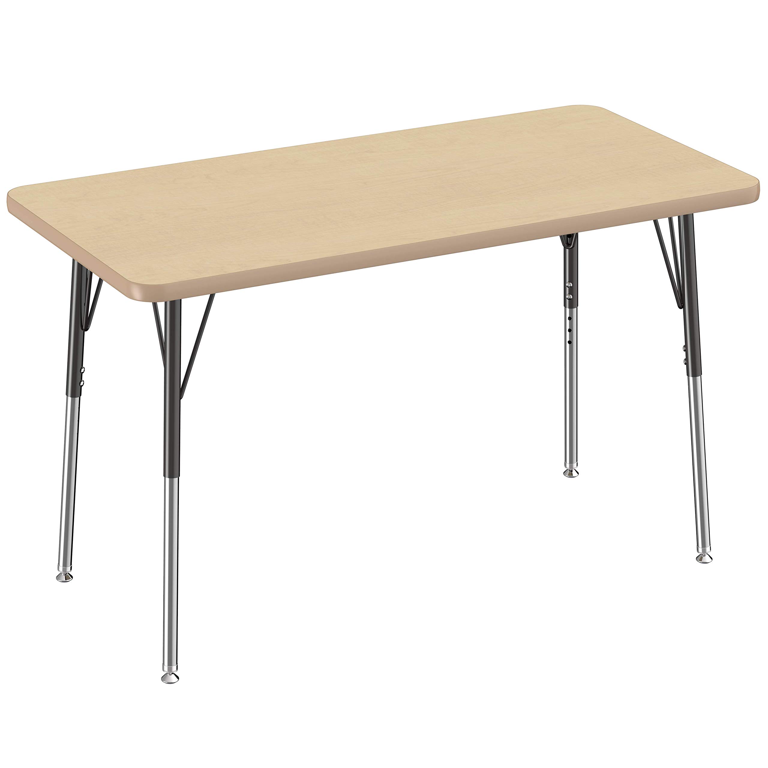 FDP Rectangle Activity School and Office Table (24 x 48 inch), Standard ...