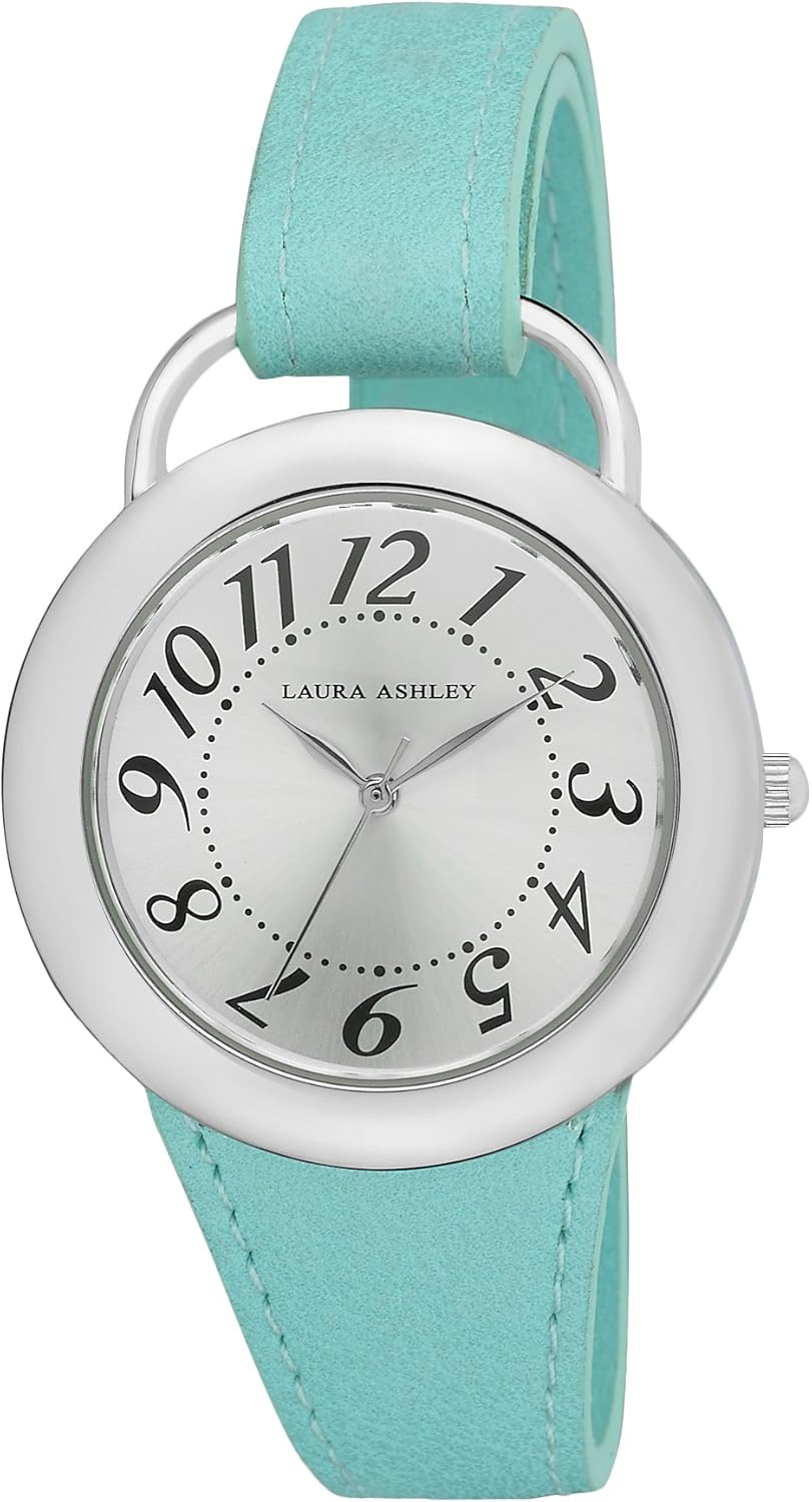 Laura Ashley Womens Analogue Classic Quartz Watch with PU Strap