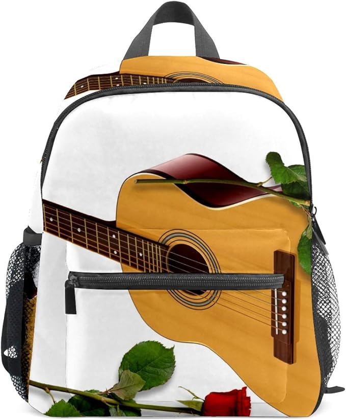 Musical Instrument Guitar Backpack for Girl Boy Children Mini Travel