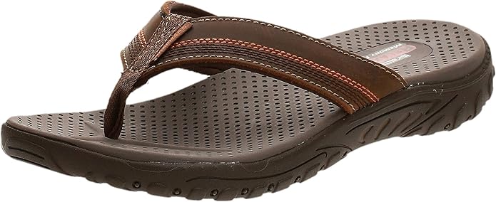 skechers relaxed fit mens flip flops