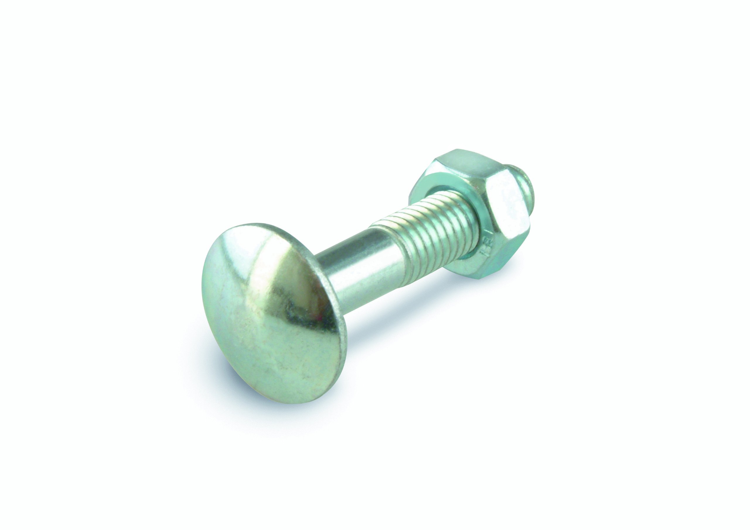 Suki.International 6112023 Carriage Bolt M Galvanised 4.6 TG DIN 603 6 x 40 mm