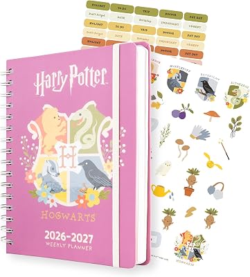 Agenda da Escola Harry Potter 2026 Visão da Semana 2027