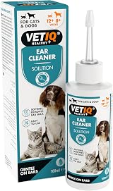 VETIQ Ear Cleaner Solution with Soft Flexi Applicator 100 ml