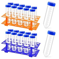 Wokape 27Pcs 50ml Conical Centrifuge Tubes