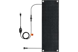 SECIVLOT 20 x 60 Inch Snow Melting Mats,Upgraded Heated Mat Anti-Slip Electric Snow Outdoor Winter Ice Heated Rubber Mat for Walkways/Driveways/Floor