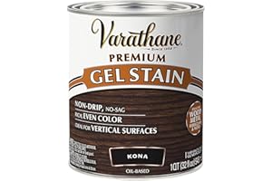 Varathane 358174 Premium Gel Stain, Quart, Kona