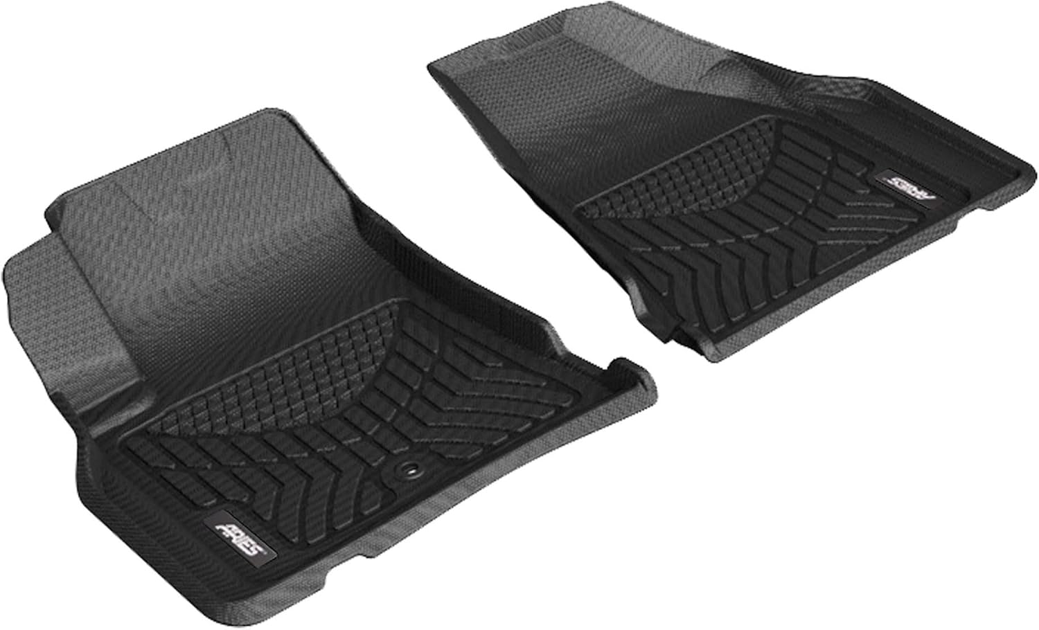 Amazon Com Aries Ch01911809 Styleguard Xd Black Custom Floor Liners Select Buick Enclave Chevrolet Traverse Gmc Acadia 1st Row Only Automotive