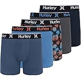 Hurley mens 5 Pack Stretch Boxer Briefs