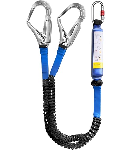 HONEYWELL MILLER Eslinga con Amortiguación, Amarillo, Sí, Acero, 1, 310