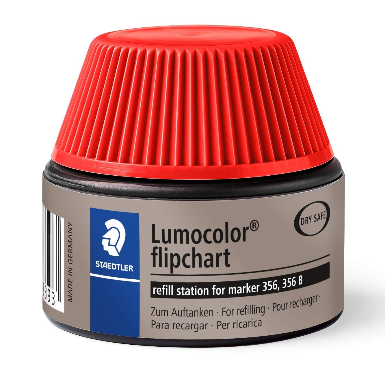 Staedtler Lumocolor Flipchart Marker Refill Station 488 56 for Flipchart Markers 356/B - Red