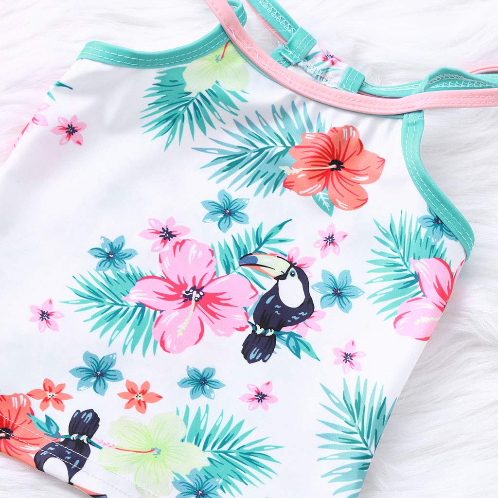 Costume Da Bagno Intero Sportivo Per Ragazze - Opaco E Asciugatura Rapida - Foto 14