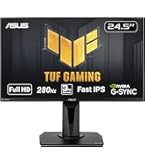ASUS 24.5インチ ゲーミングモニター (165Hz/0.5ms） ASUSの【Amazon.co.jp限定】ASUS ゲーミングモニター 165Hz 24.5