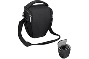 Camera Case Bag - Waterproof Camera Travel Bag Backpack Purse for Women - Breathable Carrying Case, Two-Way Zipper Design, Fi