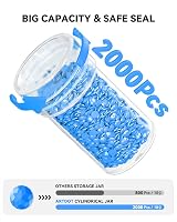ARTDOT 5D Diamond Art Storage Boxes 30 Slots 71pc Accessories Kit Blue view 4