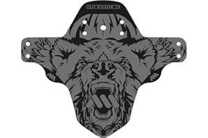 All Mountain Style MTB Front Wheel Mud Guard - Lightweight & Durable Protection - Universal Fit - Protect Against Mud, Water Spray and More