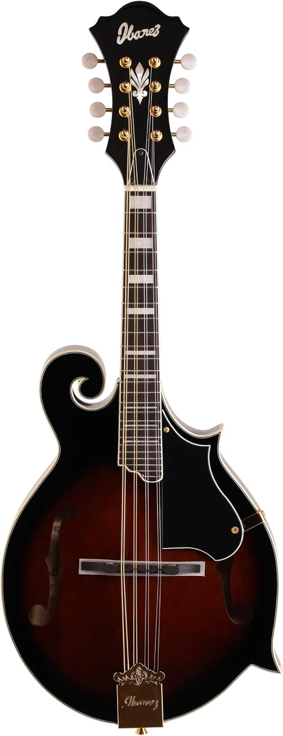 Ibanez M522S FStyle Mandolin Dark Violin Sunburst Musical