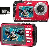 Underwater Camera 4K 48MP Waterproof Digital Camera