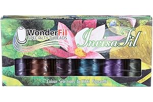 WonderFil Specialty Threads Invisafil Thread Mini-Packs (B008)