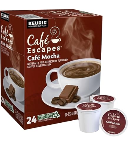 Amazon.com: Green Mountain Café Escapes Café Mocha K-Cup : Grocery