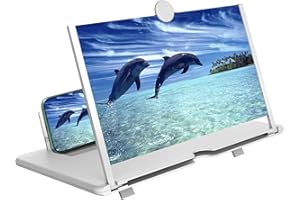 Pocket Cinema 4k, 2026 Upgraded Screen Magnifier for Cell Phone, Foldable Mobile Phone Magnifier 10-20" 3D HD Mobile Phones M