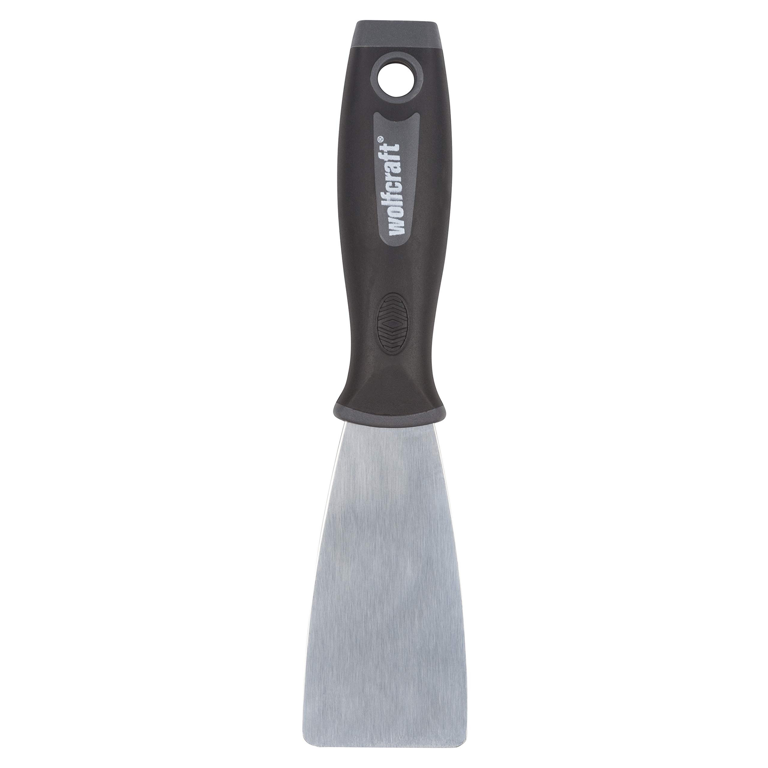 wolfcraft Professional Scraper, 50 mm I 4051000 I for Filling Transitions in plasterboard Walls