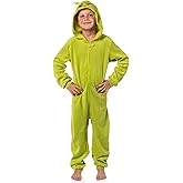 Dr. Seuss GRINCH Who Stole Christmas Hooded Pajama Union Suit