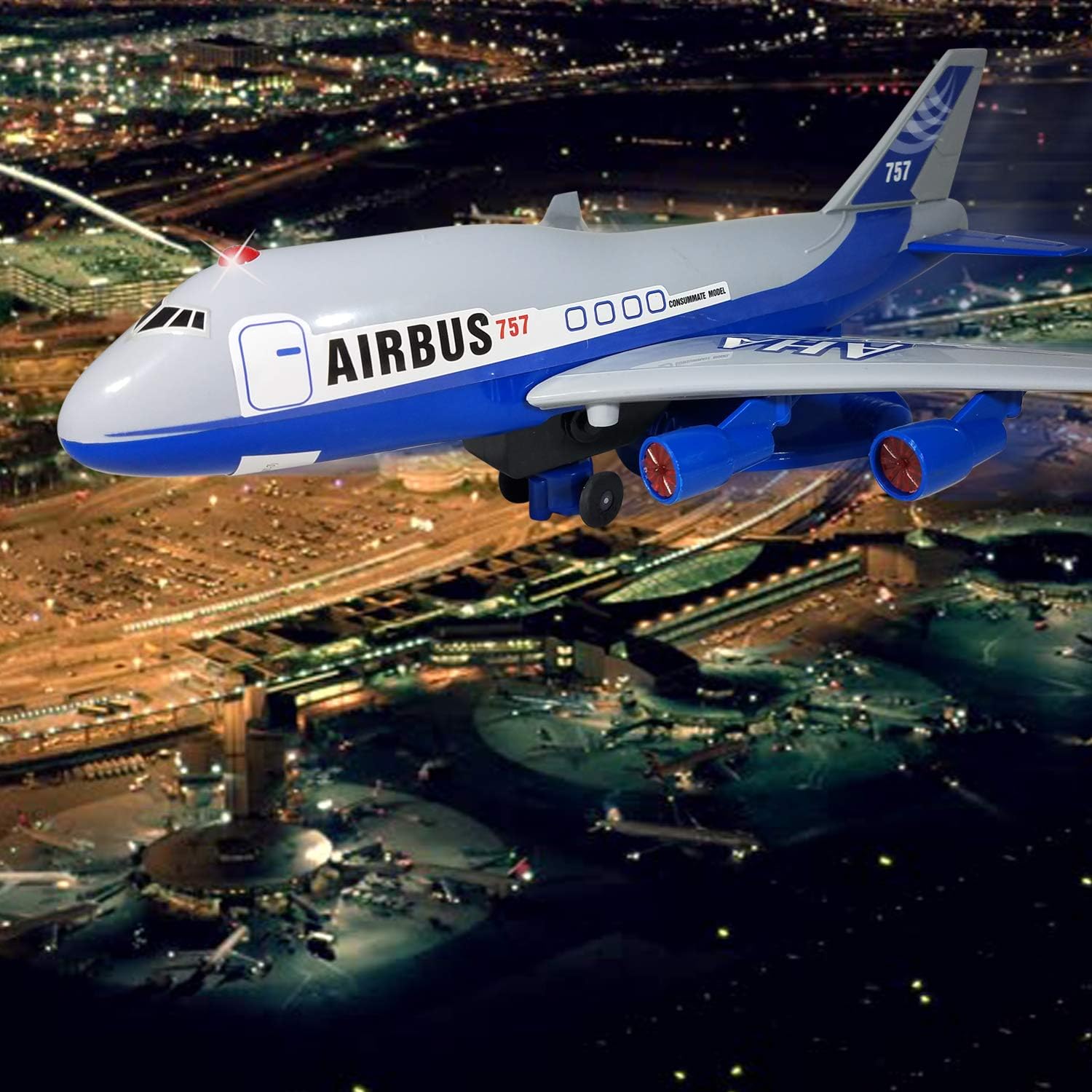 battery powered airplane toy