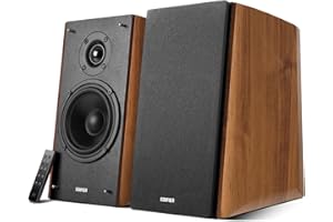 Edifier R2000DB Active Bluetooth Bookshelf Speakers 2.0 Wireless Near-Field Studio Monitor Speakers - 120 Watts RMS with 5″ L