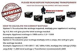 ROCKSTONE POWER 5000 Watt Voltage Converter